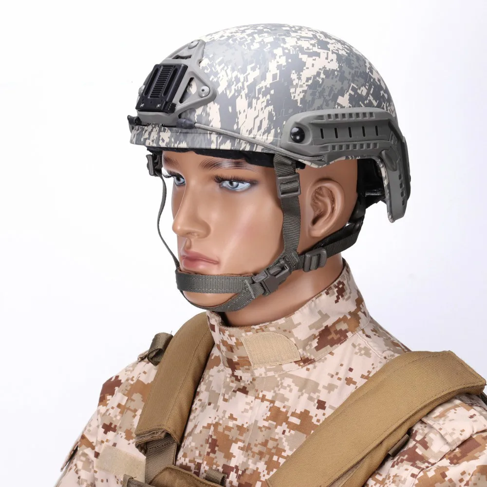 

FMA FAST MH Tactical Helmet Military Airsoft Head Protector Paintball Gear ACU Digital Camouflage Wargame Hunting Acceossories