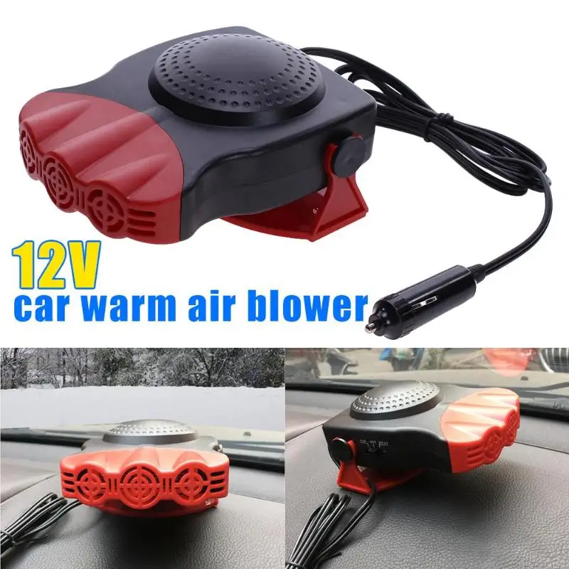 

12V Car Truck Auto Heater Hot Cool Fan Windscreen Window Demister Defroster Quickly remove the fog from the window