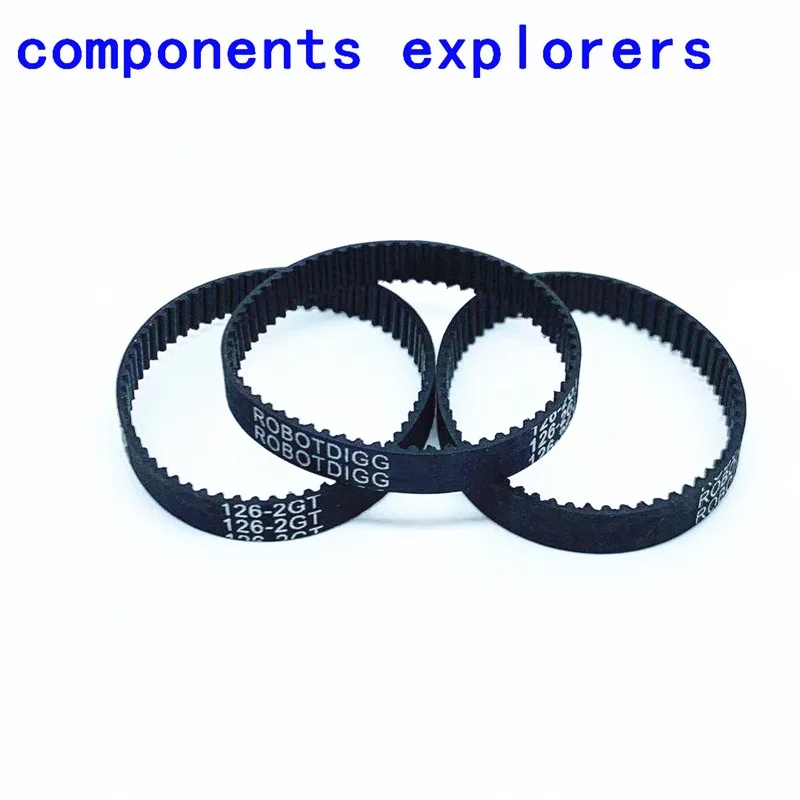 

GT2/2GT Timing Belt, 752mm length,376teeth,6mm width,Closed-loop, Endless, 2pcs/lot