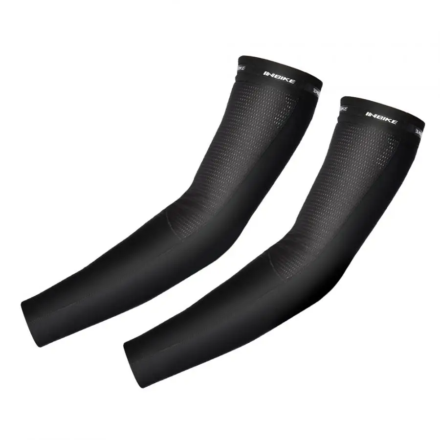 

1 Pair Mesh Arm Sleeve Sun Protection Arm Cover Outdoor Sports Cycling Arm Brace Sports Safety