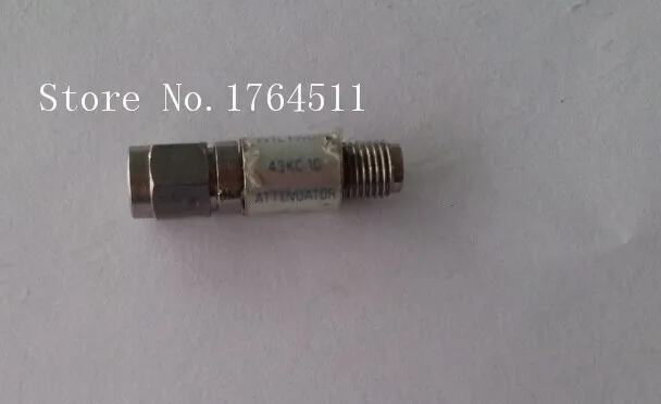 

[BELLA] WILTRON 43KC-10 DC-40GHZ 10dB RF fixed precision attenuator 2.92mm
