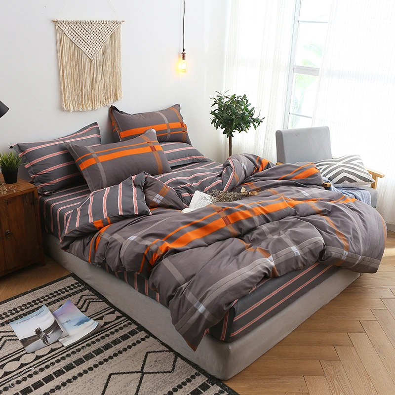 Parure De Lit Double Housse De Couette Avec Attaches D Angle Parure De Lit Pleine Grandeur Theme Cauchemar Avant Noel Aliexpress