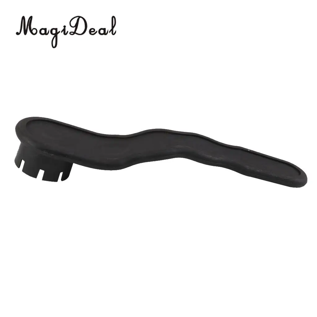 MagiDeal Universal 1Pc PVC Air Valve Wrench 8-Groove Wrench Replacement for Inflatable Boats Kayak Canoe Dinghy Accessory Black