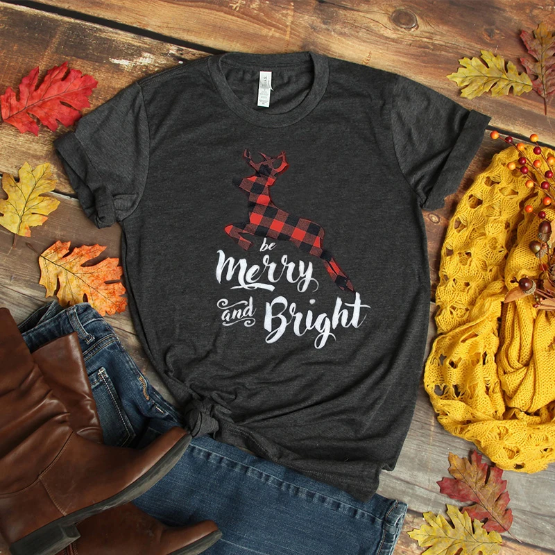 

Funny Tops Vintage Print Clothes Graphic Tees Womens Korean Punk Streetwear T Shirt Christmas Shirts Women Plus Size