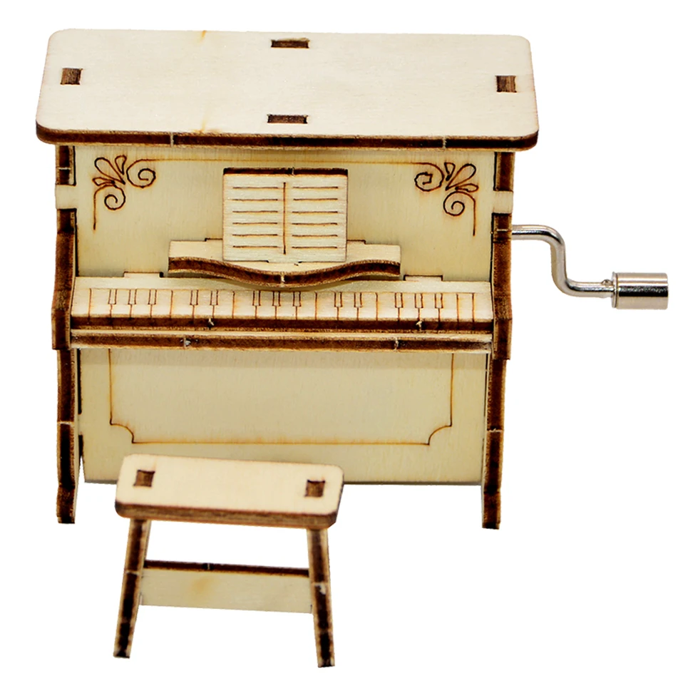 

Music box science experiment model toys creative technology assembling material