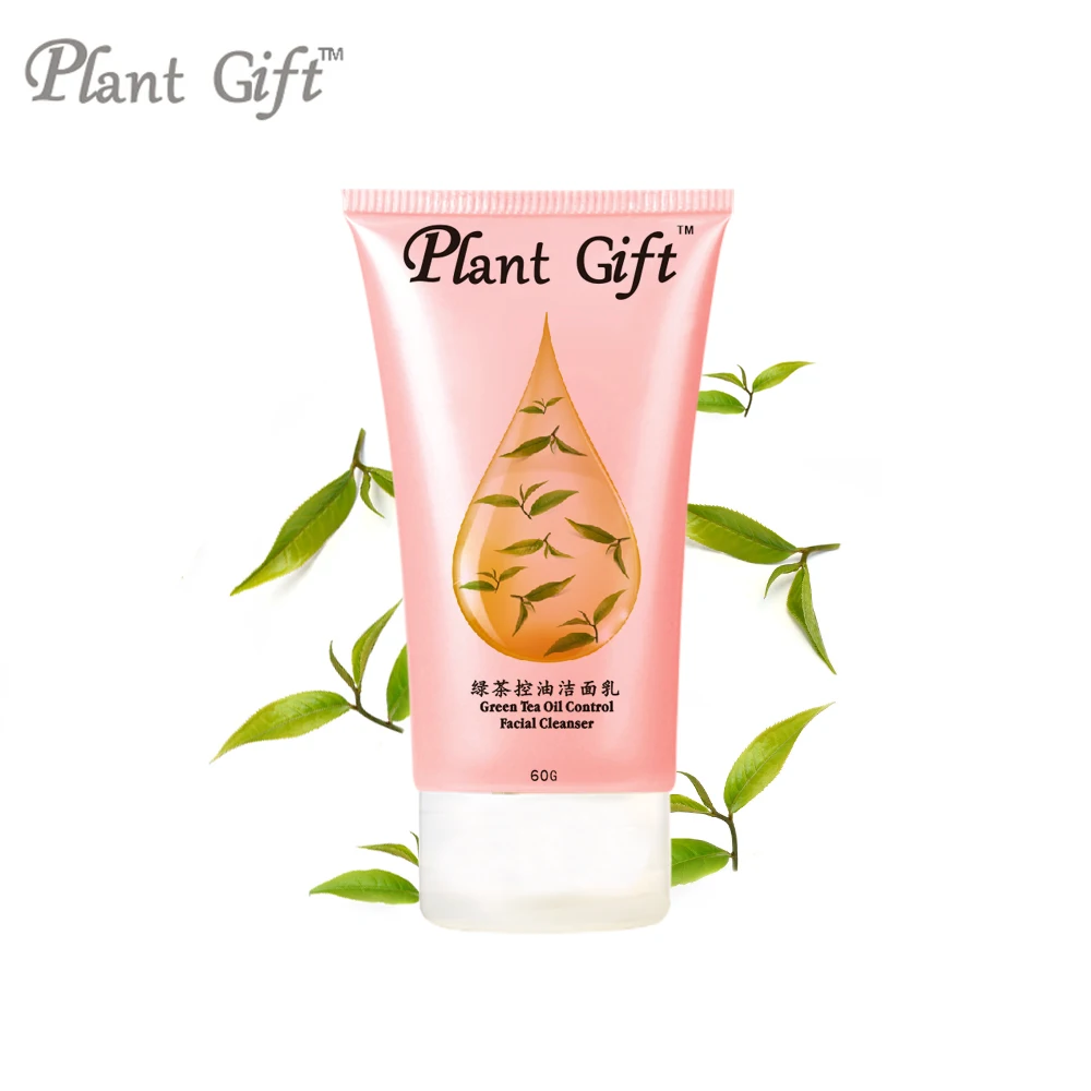 Green Tea Oil Control Facial Cleanser 60G Essential Oil Oil control