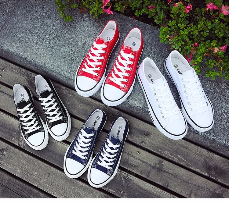 Hellozebra Men Casual Canvas Shoes Classical Lace Up Solid Flats Breathable Board Soft Leather Students Shoes 2016 Autumn New (22)
