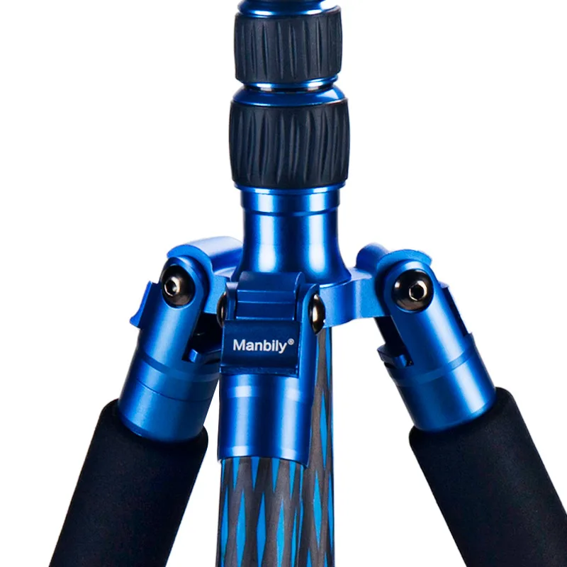 Manbily Новый CZ-306 Professional портативный карбоновый штатив для камеры с шаровой головкой синий штатив для камеры dslr tripode cz306