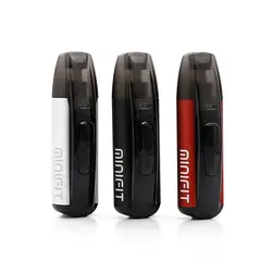 10 шт./лот оригинальный Justfog minifit комплект 370 mAh все в одном vape комплект как justfog q16 с MINIFIT Аккумулятор Компактный pod Вдыхание пара устройства