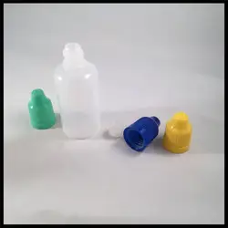 Высокое качество 30 мл PE eliquid пластиковую бутылку мини контейнер с длинным тонким дрип-тип и красочные недоступном для детей cap