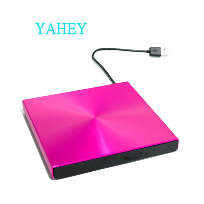 

USB 3.0 External DVD Burner CD-ROM Player 2018 Slim Portable Optical Drive For MacBook Laptop/Windows Notebook
