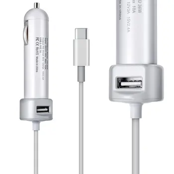 

Helper 14.5V 2A 29W Car Charger Car Adapter USB C Type C for MacBook 12" world debut