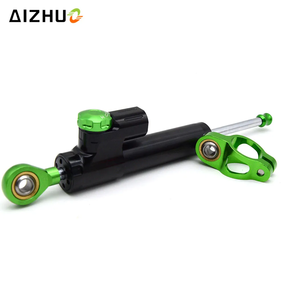 Universal Motorcycle Damper Steering Stabilize Safety Control For kawasaki VERSYS 1000 W800 ZZR1200 NINJA ZX10R ZX10RR ZX10KRT