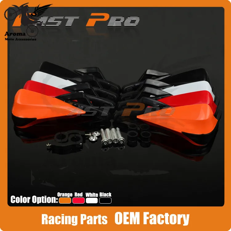 22 мм 28 мм unviersal moto rcycle защита рук красочные moto rbike handguard moto cross ATV внедорожный мото грязь питбайк скутер запчасти