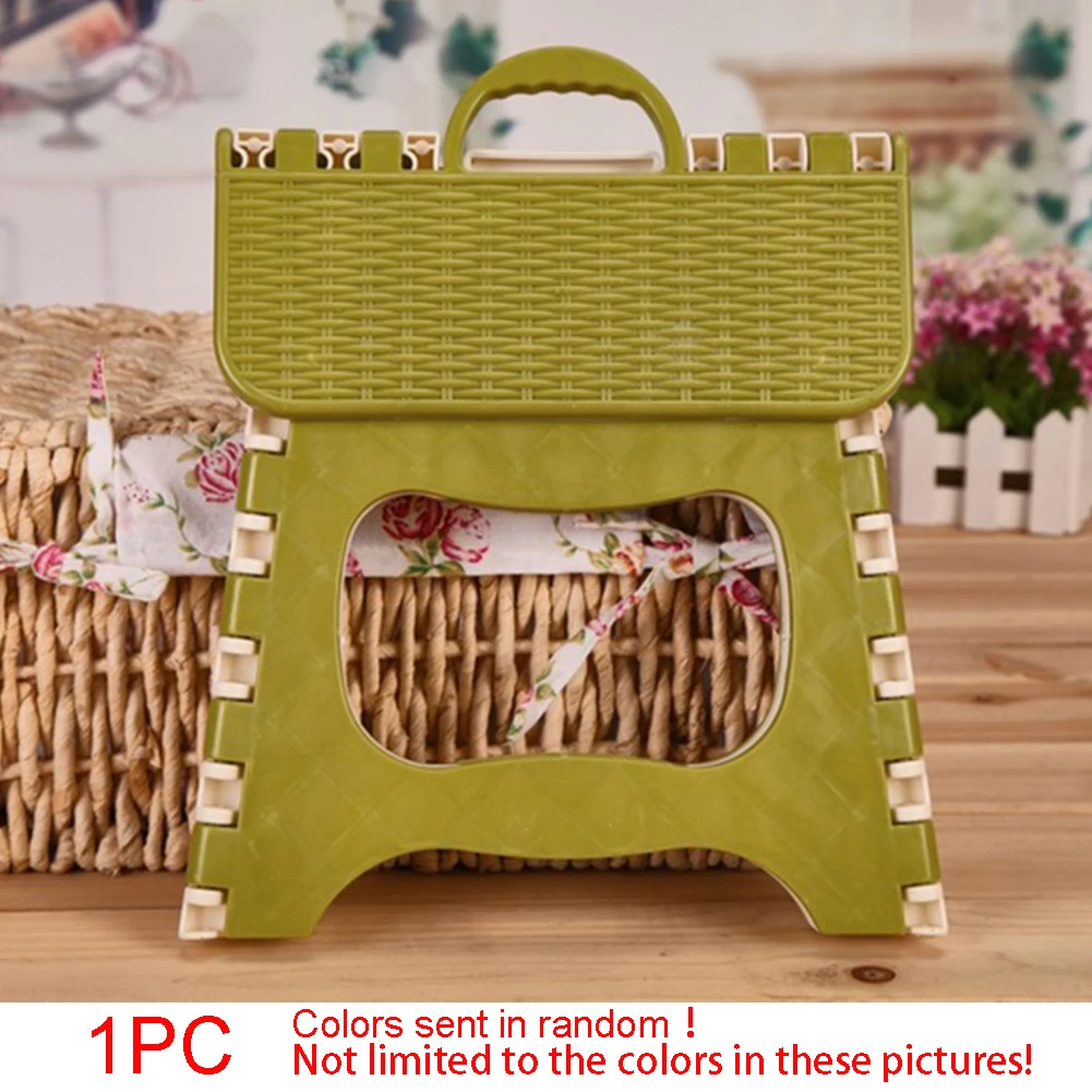 

Portable Tool Home Traveling Necessity Foldable Plastic Kids Adults Stool Outdoor Activity Bathroom Bench