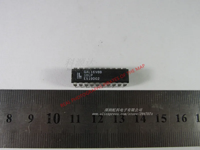 

5pcs/lot GAL16V8B-10LP DIP-20 GAL16V8B In Stock