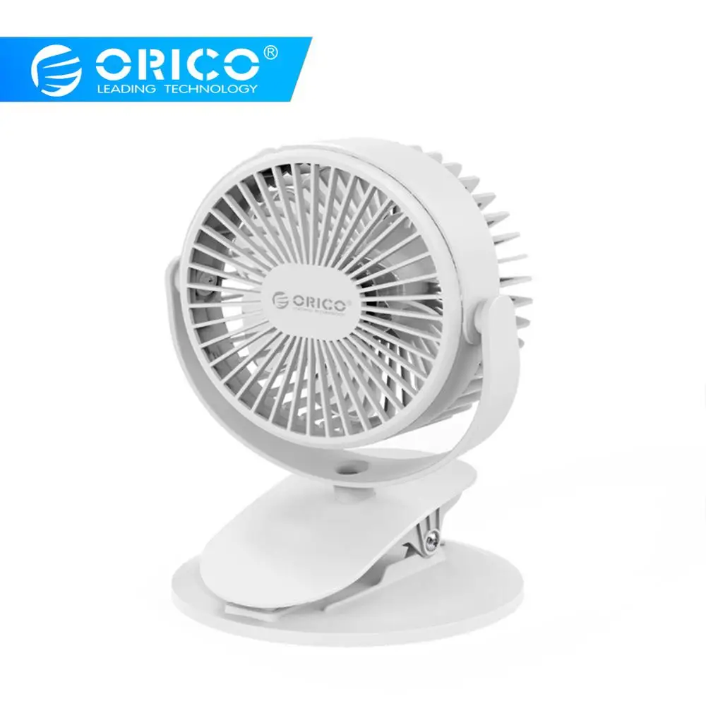 ORICO Mini Desk USB Fan Portable Cooler Cooling Silent Adjustable Rechargeable Office Dormitory | Компьютеры и офис
