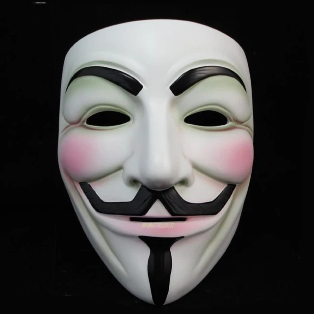 High Quality Resin V For Vendetta Mask Collect Home Decor Party Cosplay