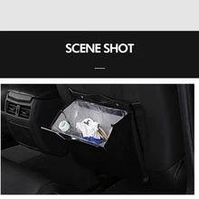 Автомобильные мусорные мешки на заднем сиденье, висящие Силиконовые Водонепроницаемые герметичные Авто мусорные мешки, мусорные мешки для Eclipse Cross