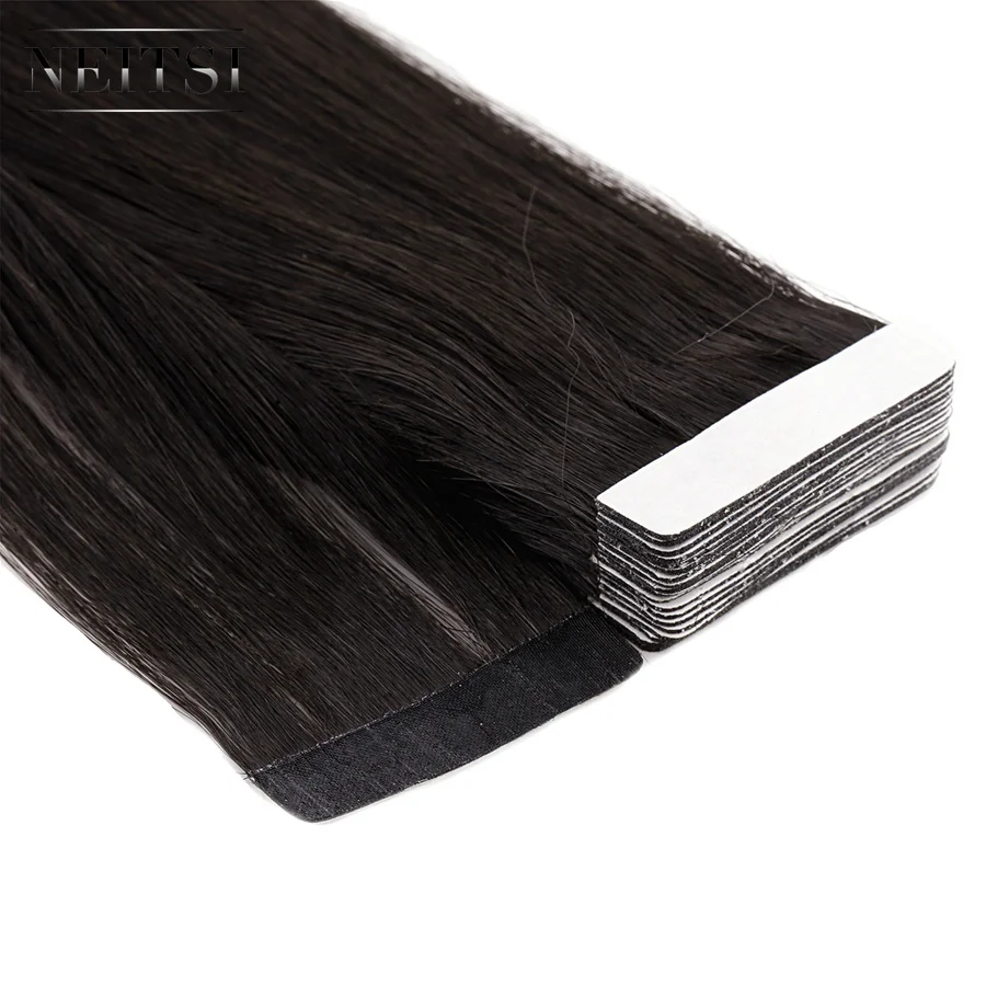 Neitsi Tape In Human Hair Extensions 12\ Neitsi Tape In Human Hair Extensions 12\