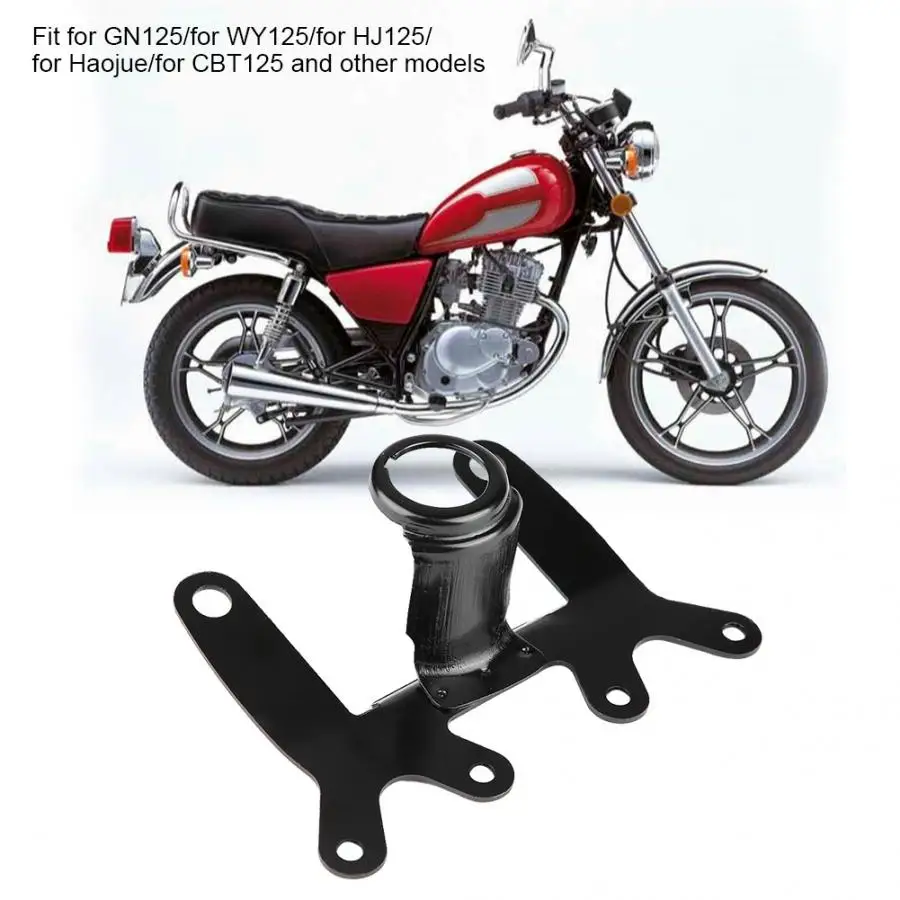 

Retro Black Motorcycle Speedometer Tachometer Gauge Bracket Mount Stand Support Iron for GN125 WY125 HJ125 Haojue CBT125 Bracket
