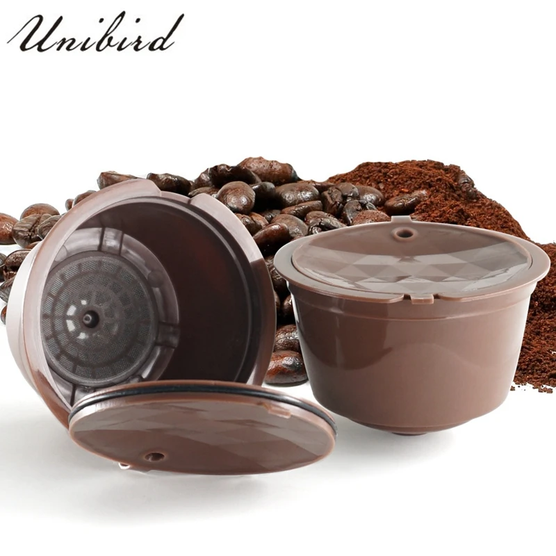 Unibird 1 шт. кофейные Fliter Baskets Cafeteira Dolce Gusto Capsules Cap многоразовые Многоразовые Nescafe Capsule