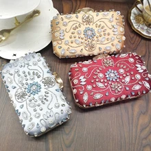 Роскошный кулон, Классическая мода, бриллиантовый бисер, женские вечерние сумки, сумка-клатч вечерняя сумка, Женская цепочка, сумка на плечо, сумочка, кошелек