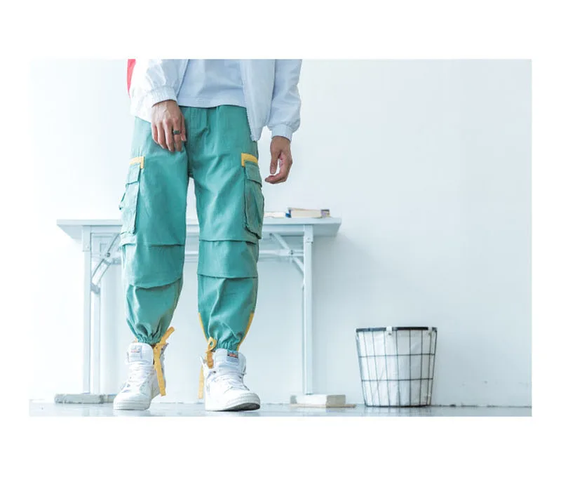 Street Style Pants Korean Fashion Clothing For Men  (36)