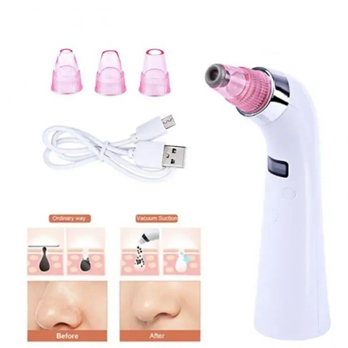 Removedor de Cravo Cuidados com a Pele Sucção a Vácuo Novo Poros Vácuo Acne Espinha Remoção Ferramenta Facial Diamante Dermabrasion Máquina 8 Utensílios de cuidado facial
