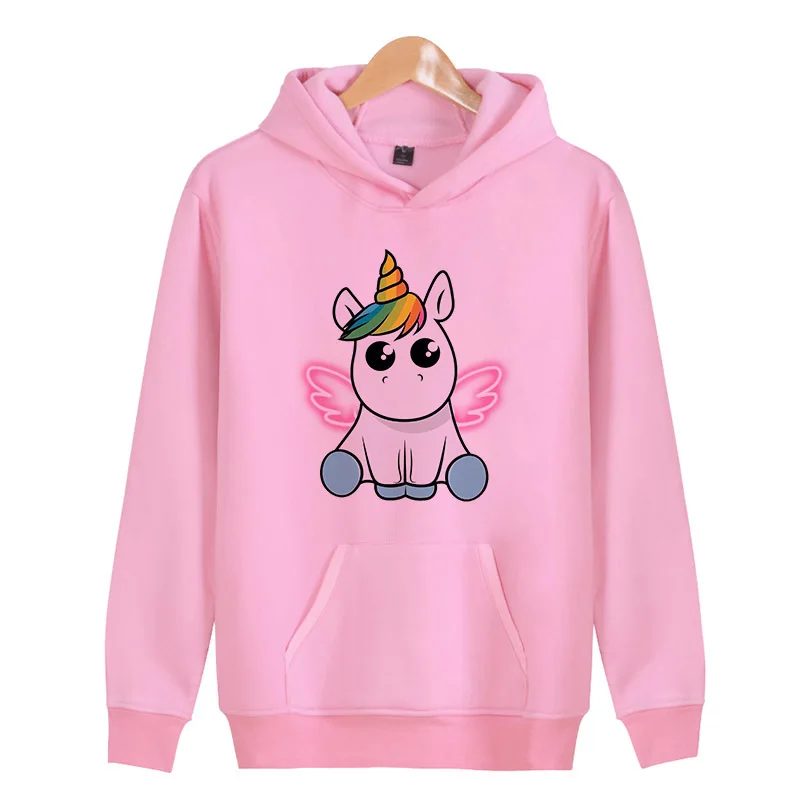 

unicorn Hip Hop Hoodies women 2018 Autumn Oversized women's Hoodies hoodis casual clothing W4999