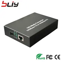 10G media converter SFP to RJ45 10GBase-TX and 10GBase-FX media converter without SFP module