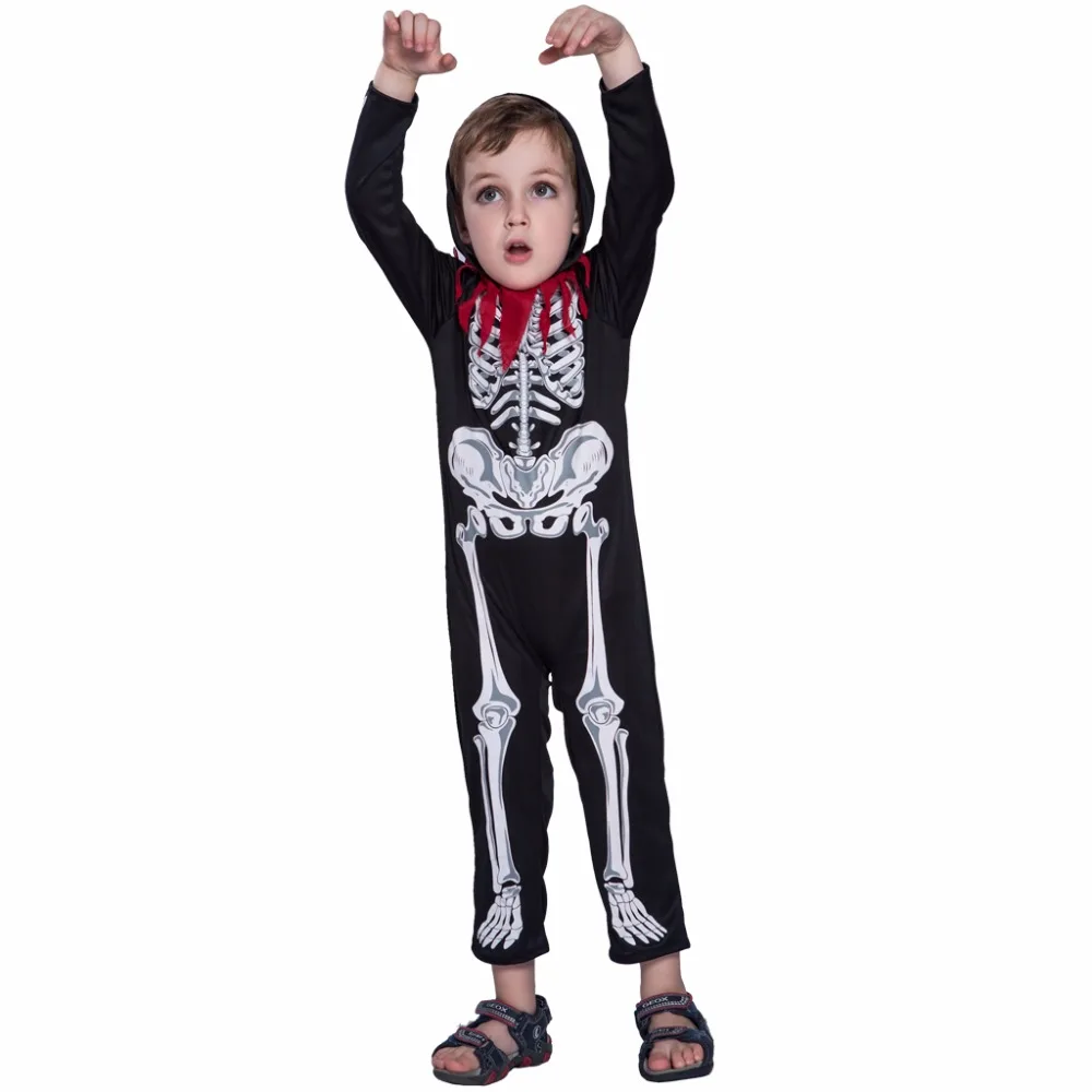2017 new arrival black skull cosplay costumes boys halloween costumes for kids skeleton costume kids scary halloween costumes - Cheap Creepy Halloween Costumes 2017 new arrival black skull cosplay costumes boys halloween costumes for kids skeleton costume kids scary halloween costumes - Cheap Creepy Halloween Costumes