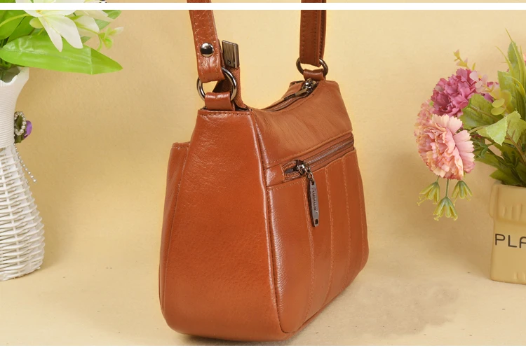 Роскошные сумки из натуральной кожи золотого и кораллового цвета, женские сумки через плечо для женщин, модные дамские сумочки для покупок