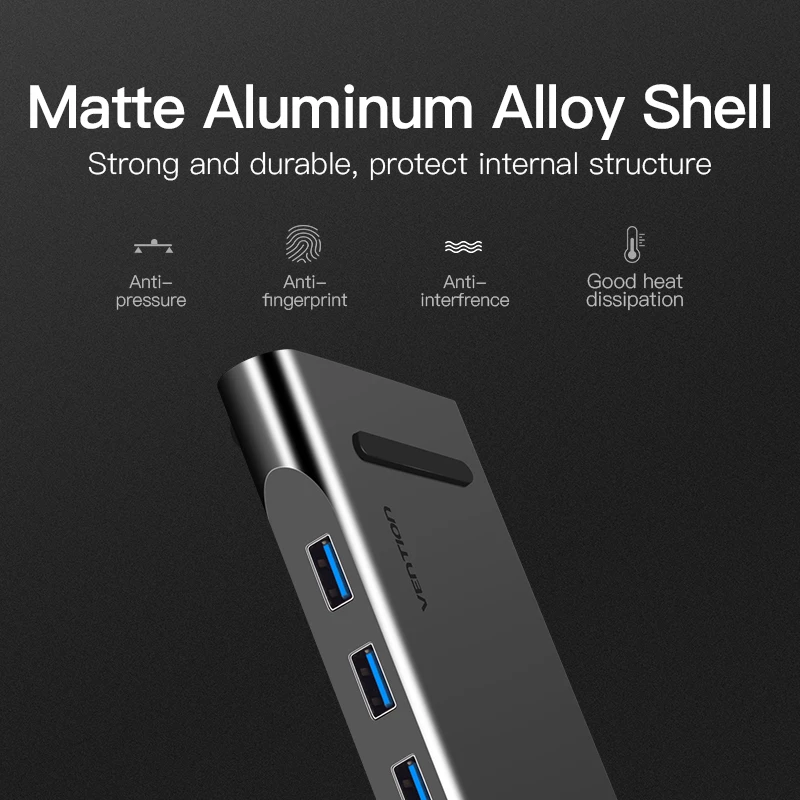 Vention USB C Adapter for Macbook Type C to HDMI