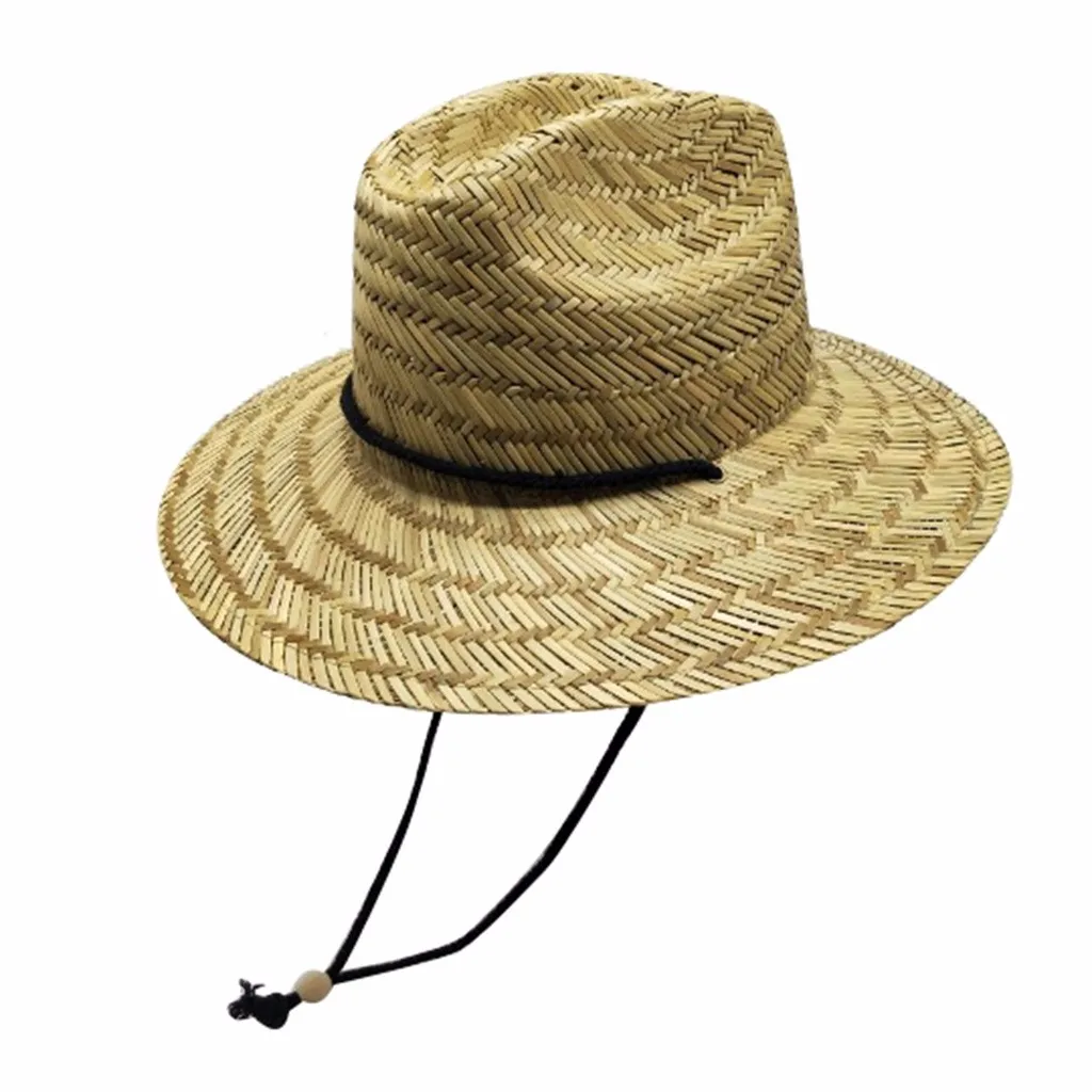 

Stylish Bar Classic Man Hat UV Protection Summer Sun Hats Handmade Raffia Straw Trilby Cap Beach Holiday Cool Male Fedora Straw