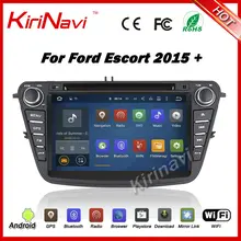 Kirinavi Android 7.1 multimedia GPS para Ford Ecosport 2015 + HD 1024*600 pantalla táctil sistema de navegación WiFi 3G Bluetooth