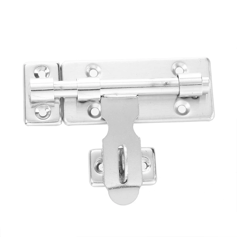 Stainless Steel Door Barrel Bolt with Padlock Claspin Door Bolts from