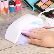 Горячая 12 Вт УФ светодиодный светильник Сушилка для ногтей инструмент для фототерапии USB портативный мини лампа для ногтей для отверждения УФ-гель для ногтей