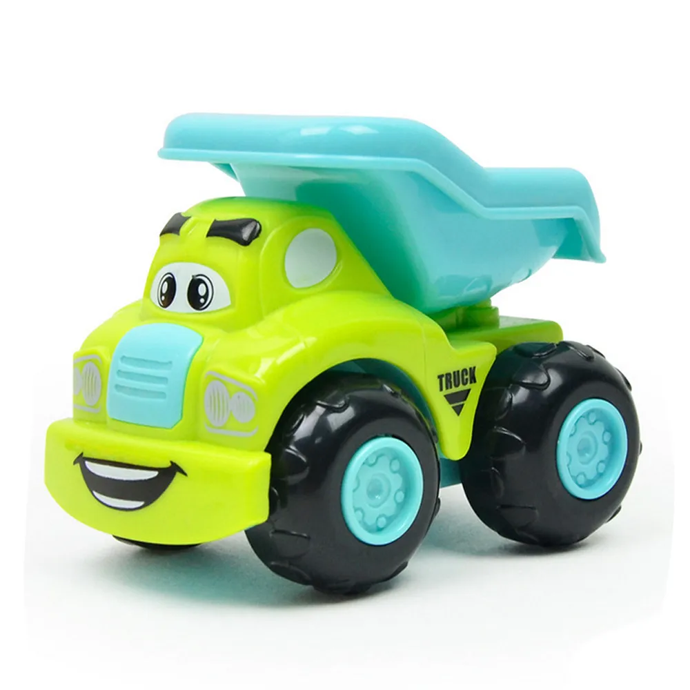 

Cute Baby Kids Twist Forward Movement Clockwork Spring Engineering Car kids toys children Loving Toys Gift for boys