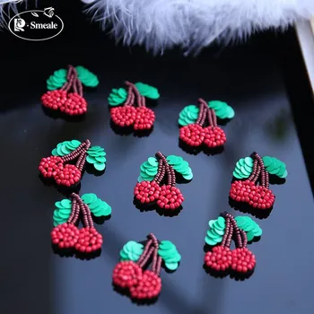 

10Pcs/Lot Free Shipping Manual Nail Bead Stereo Lace Sequins Beads Flower Decoration Accessories Accessories DIY RS948