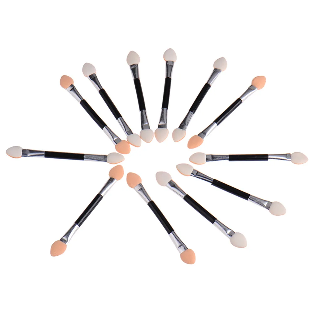 Аппликатор для теней век 12 шт. профессиональная губка принадлежности макияжа с