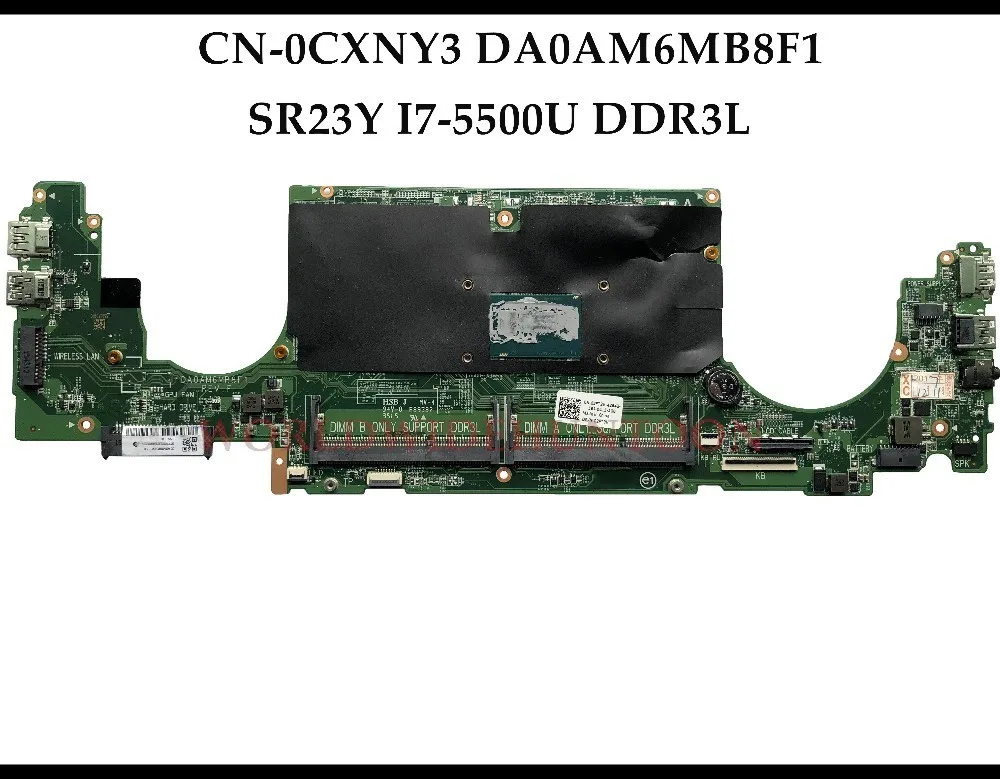 Оптовая продажа материнская плата для ноутбука Dell Inspiron 7548 CXNY3 DA0AM6MB8F1 SR23Y Φ DDR3L 100%