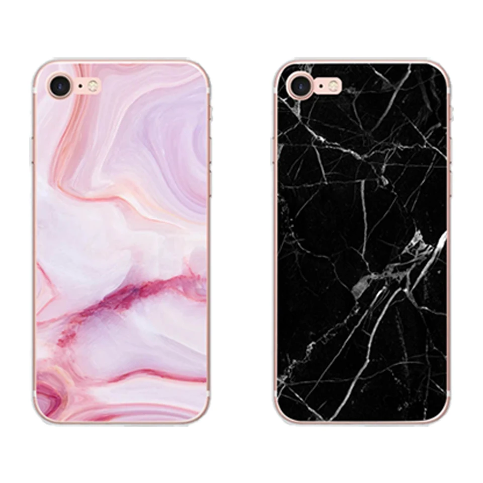 For Apple iPhone XR XS MAX 5 5S SE 6 6S 7 8 Plus X Marble Soft TPU Back Coque Cover Shell Fashion Phone case |