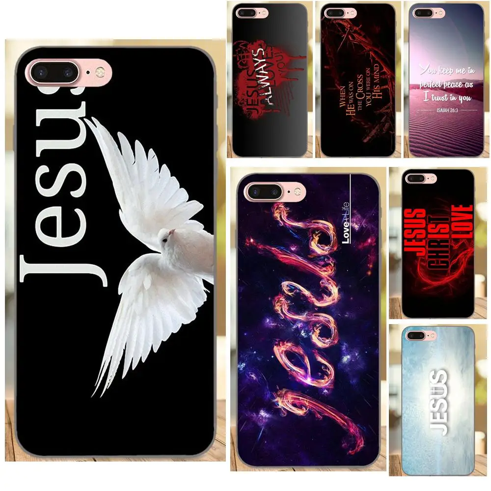 Чехол из ТПУ для Xiaomi Redmi Note 2 3 4 4A 4X 5 5A 6 6A Plus Pro S2 Y2 Mobile Christian Jesus I Love You