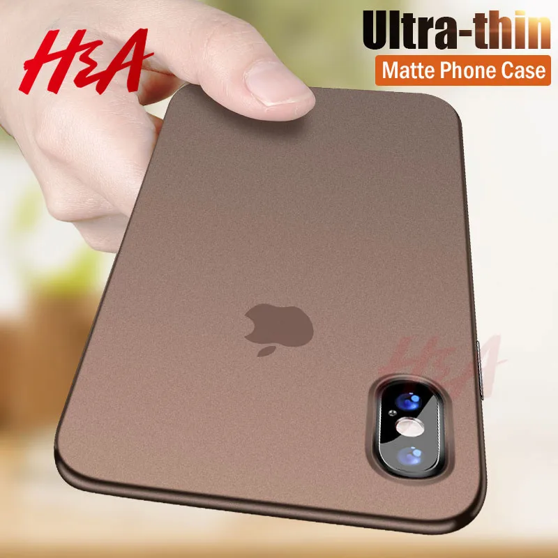 

Ultra Thin 0.26mm Soft Case On The For IPhone 6 6s 7 8 Plus X XR XS Max Phone Case Cover For IPhone X XR XS Max Shockproof Case