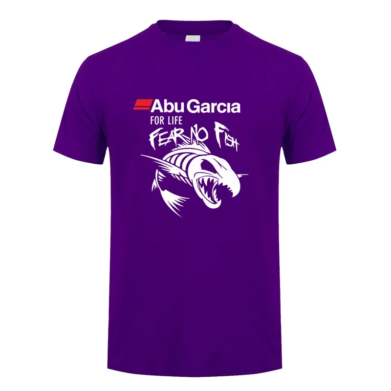 Abu Garcia Fear No Fish футболка мужская с коротким рукавом Хлопок Abu Garcia For Life футболка мужские футболки DS-052