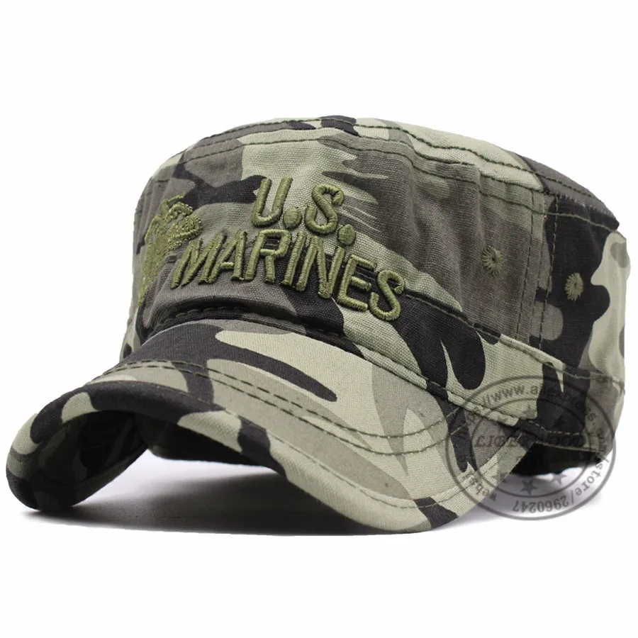 LIBERWOOD США морской пехоты США Corps бейсболка шапка морской пехоты США камуфляжные кепки снепбеки Для мужчин хлопок шляпа ВМС США вышитые шляпы Кепки