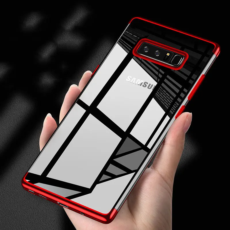 

Silicone Case For Samsung Galaxy A6 Case Plated A5 2017 S8 S9 Plus Note 8 Note 9 S6 S7 Edge A9 A7 2018 A750 A730 2016 Plus Cover