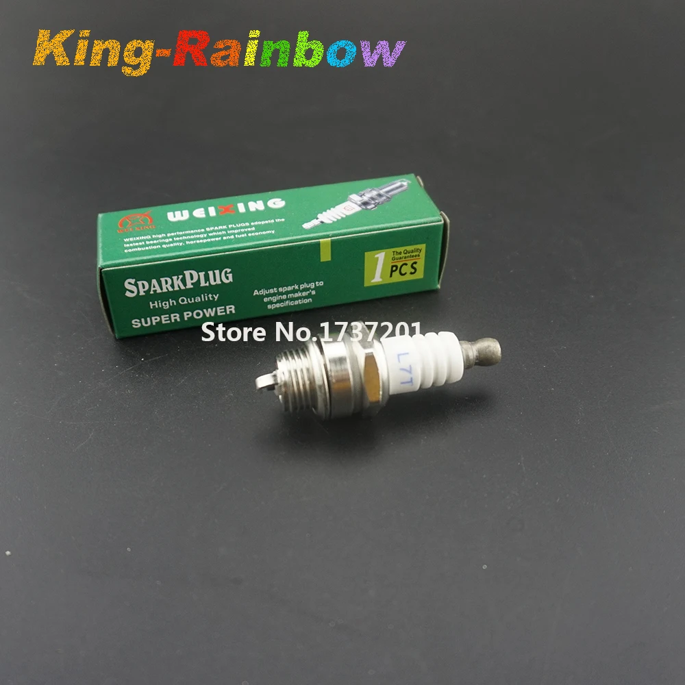 1PCS High Quality WX L7T Spark Plug For 33cc 43cc 47cc 49cc Pocket Bike