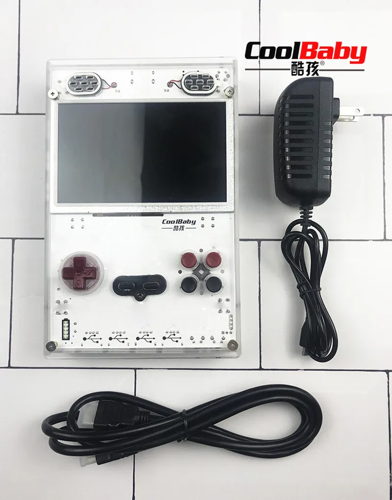 2020 DIY 5 0 дюйма HD IPS экран ручной игровой плеер с малиновым вычислительным модулем 3